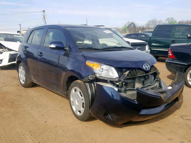 JTKKUPB47E1044013 - 2014 TOYOTA SCION XD BLUE photo 1