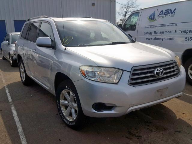 JTEES41A482062429 - 2008 TOYOTA HIGHLANDER SILVER photo 1