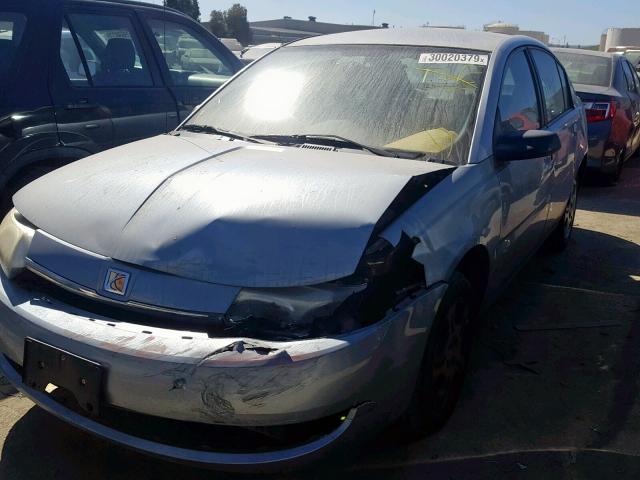 1G8AZ52F73Z146205 - 2003 SATURN ION LEVEL BLUE photo 2