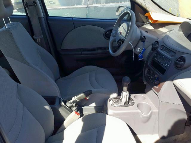 1G8AZ52F73Z146205 - 2003 SATURN ION LEVEL BLUE photo 5