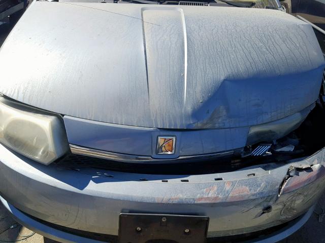 1G8AZ52F73Z146205 - 2003 SATURN ION LEVEL BLUE photo 7
