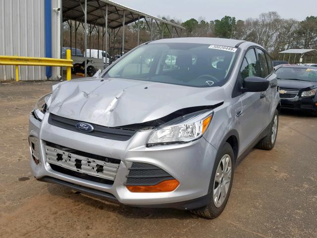 1FMCU0F79GUC40667 - 2016 FORD ESCAPE S SILVER photo 2