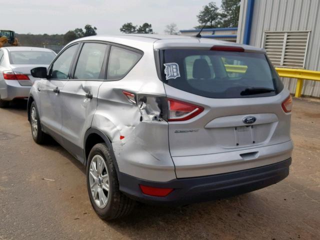 1FMCU0F79GUC40667 - 2016 FORD ESCAPE S SILVER photo 3