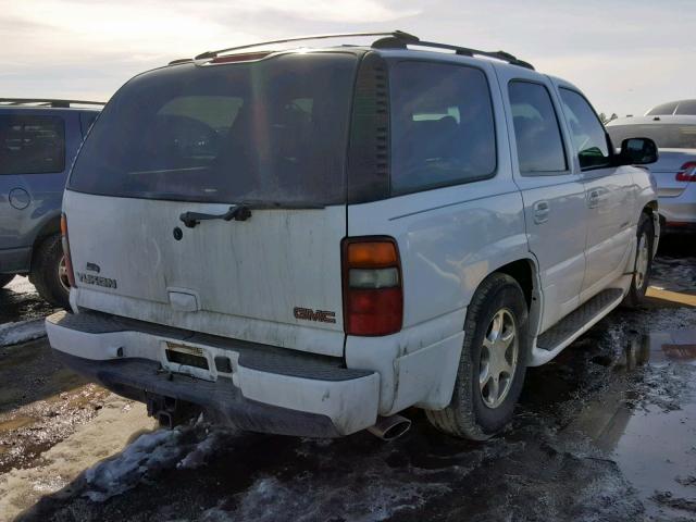 1GKEK63U42J155900 - 2002 GMC DENALI WHITE photo 4