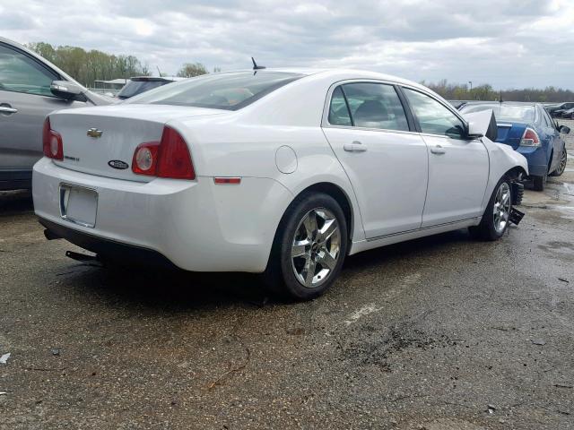 1G1ZC5EB0AF154334 - 2010 CHEVROLET MALIBU 1LT 白色 照片 4
