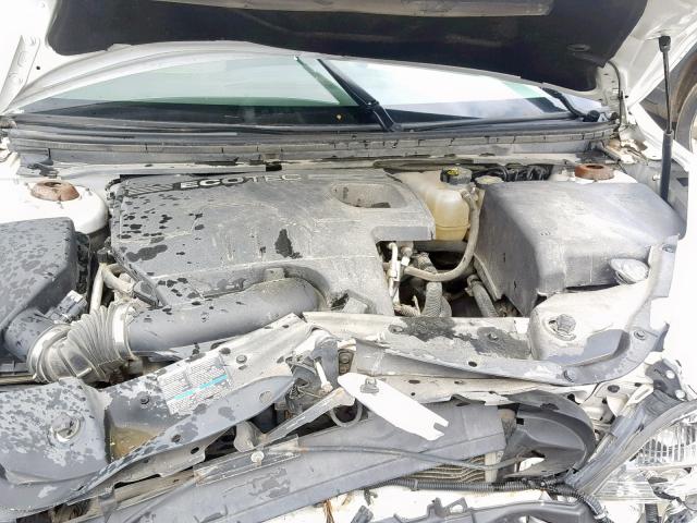 1G1ZC5EB0AF154334 - 2010 CHEVROLET MALIBU 1LT 白色 照片 7