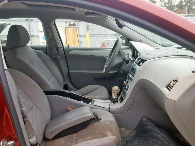 1G1ZC5E19BF288669 - 2011 CHEVROLET MALIBU 1LT 勃艮第红 照片 5