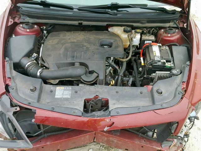 1G1ZC5E19BF288669 - 2011 CHEVROLET MALIBU 1LT 勃艮第红 照片 7