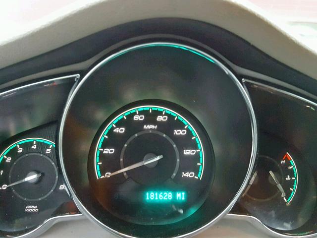 1G1ZC5E19BF288669 - 2011 CHEVROLET MALIBU 1LT 勃艮第红 照片 8