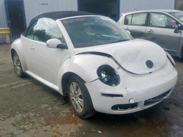 3VWRF31Y09M403107 - 2009 VOLKSWAGEN NEW BEETLE Weiß Foto 1