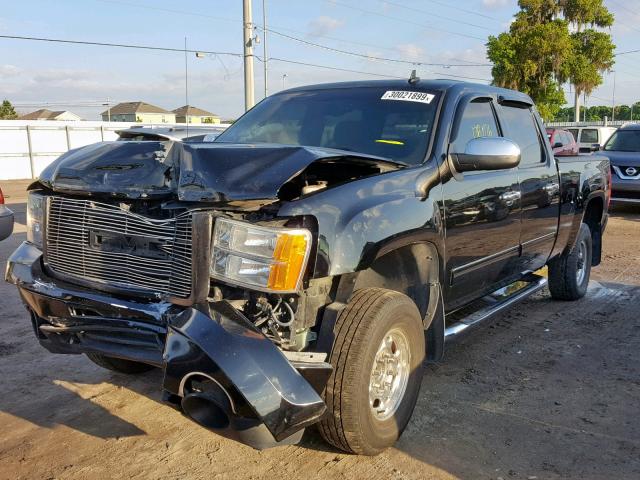 1GTHC23668F160219 - 2008 GMC SIERRA C25 BLACK photo 2