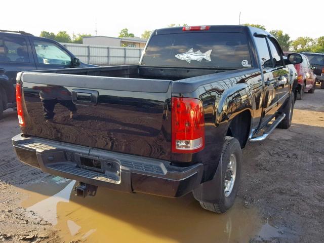 1GTHC23668F160219 - 2008 GMC SIERRA C25 BLACK photo 4