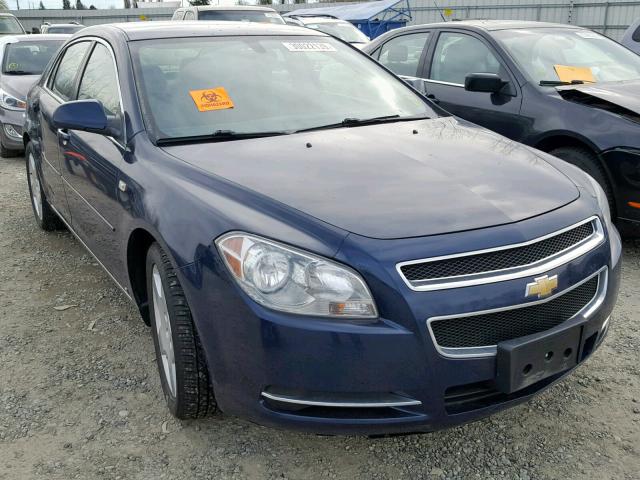 1G1ZJ57778F277363 - 2008 CHEVROLET MALIBU 2LT BLUE photo 1