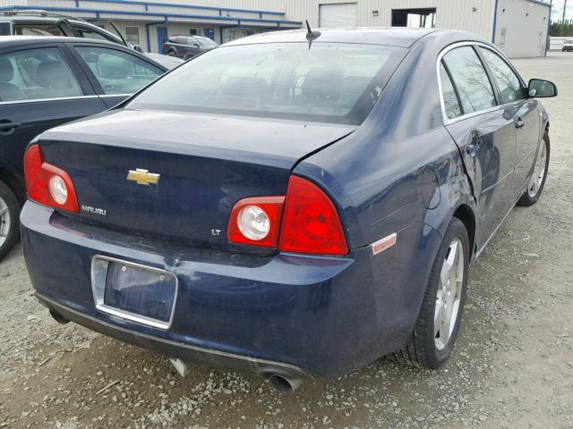 1G1ZJ57778F277363 - 2008 CHEVROLET MALIBU 2LT BLUE photo 4