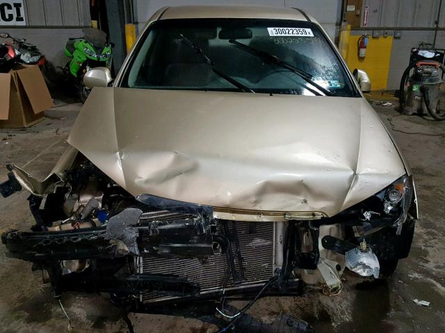 KNAFE221095666253 - 2009 KIA SPECTRA EX BEIGE photo 7