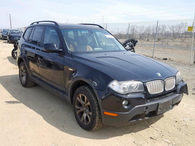 WBXPC9C49AWJ36573 - 2010 BMW X3 XDRIVE3 BLACK photo 1