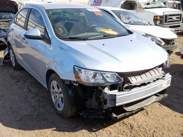 1G1JB5SH3H4162393 - 2017 CHEVROLET SONIC LS 银色 照片 1