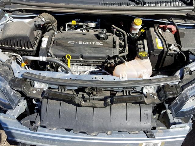 1G1JB5SH3H4162393 - 2017 CHEVROLET SONIC LS 银色 照片 7