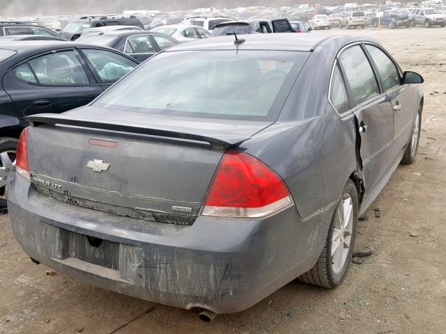 2G1WC5E33E1108893 - 2014 CHEVROLET IMPALA LIM GRAY photo 4