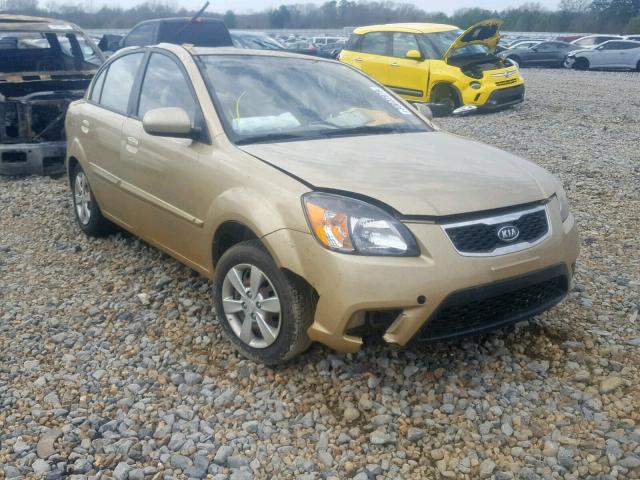 KNADH4A37A6661157 - 2010 KIA RIO LX GOLD photo 1