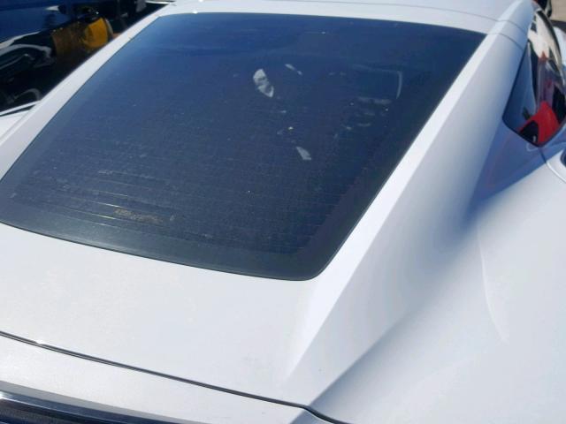 1G1YD2D7XK5104813 - 2019 CHEVROLET CORVETTE S WHITE photo 6