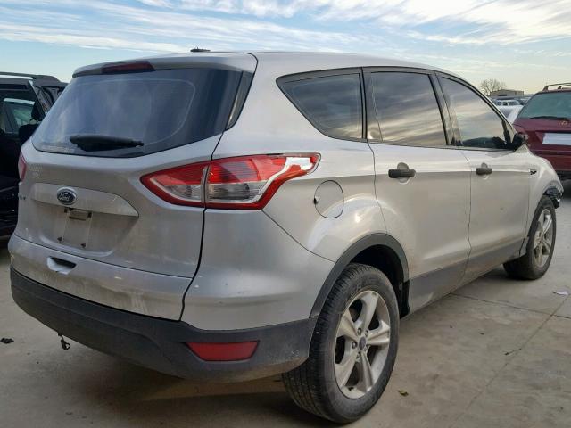 1FMCU0F79EUE39182 - 2014 FORD ESCAPE S SILVER photo 4