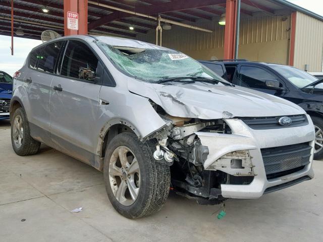 1FMCU0F79EUE39182 - 2014 FORD ESCAPE S SILVER photo 9