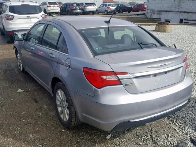 1C3CCBBG0DN527723 - 2013 CHRYSLER 200 TOURIN GRAY photo 3