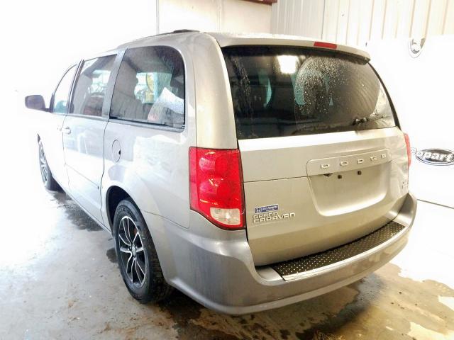 2C4RDGEG1HR566650 - 2017 DODGE GRAND CARAVAN GT  photo 3