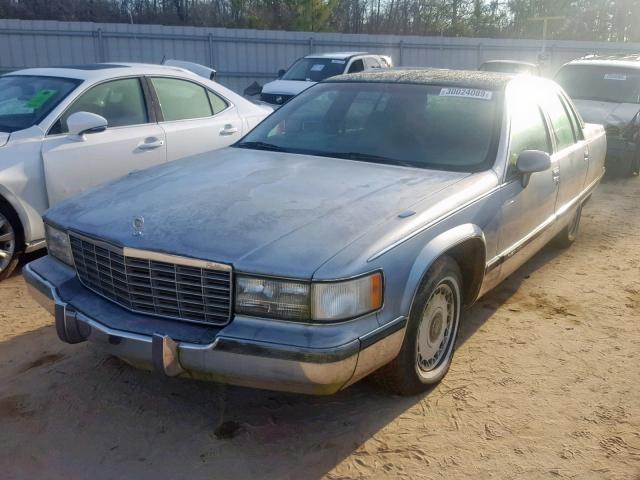 1G6DW52P6RR704870 - 1994 CADILLAC FLEETWOOD BLUE photo 2