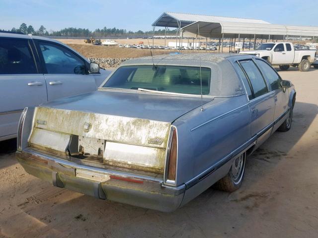 1G6DW52P6RR704870 - 1994 CADILLAC FLEETWOOD BLUE photo 4