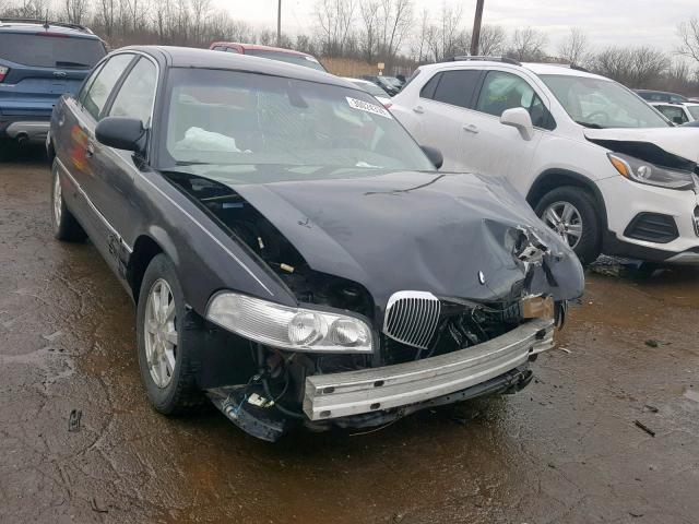 1G4CW54K714166557 - 2001 BUICK PARK AVENU BLACK photo 1