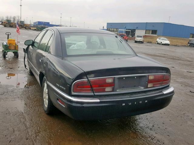 1G4CW54K714166557 - 2001 BUICK PARK AVENU BLACK photo 3