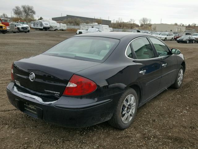 2G4WC552961232128 - 2006 BUICK LACROSSE C BLACK photo 4