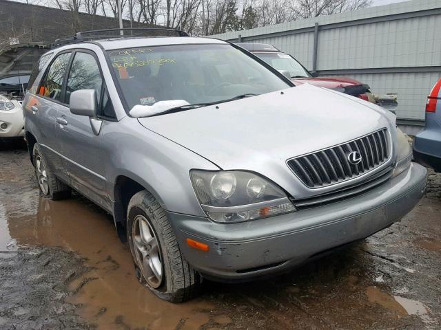 JT6HF10U1X0057299 - 1999 LEXUS RX 300 SILVER photo 1