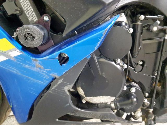 JS1GR7MA6J2101544 - 2018 SUZUKI GSX-R750 BLUE photo 12