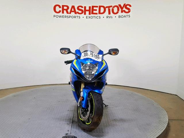 JS1GR7MA6J2101544 - 2018 SUZUKI GSX-R750 BLUE photo 3