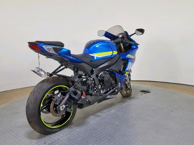 JS1GR7MA6J2101544 - 2018 SUZUKI GSX-R750 BLUE photo 8