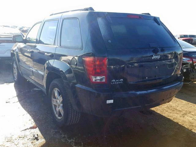 1J4HR48N66C118359 - 2006 JEEP GRAND CHER BLACK photo 3