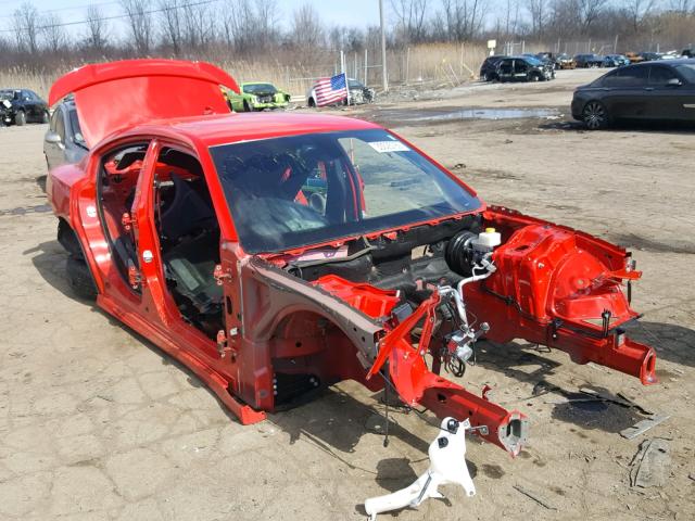 2C3CDXL94GH112380 - 2016 DODGE CHARGER SR RED photo 1