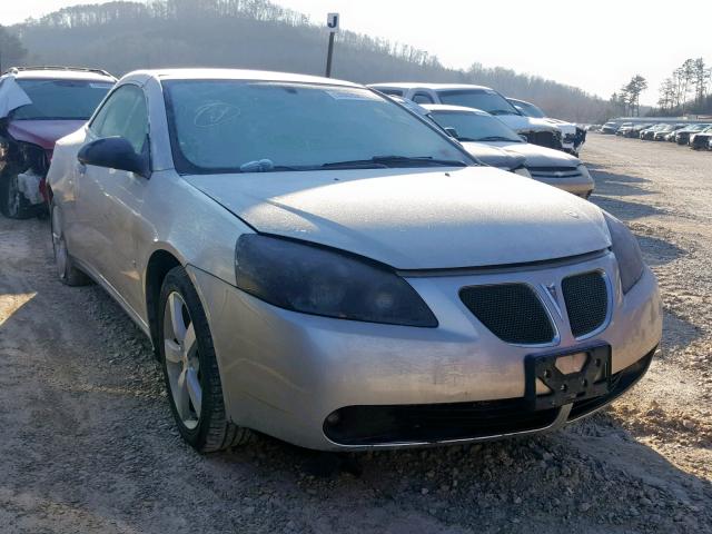 1G2ZH36N774143667 - 2007 PONTIAC G6 GT SILVER photo 1