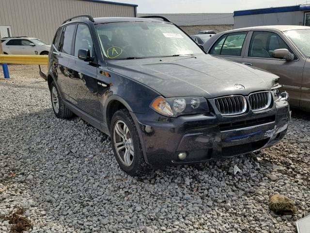 WBXPA93416WD27582 - 2006 BMW X3 3.0I BLACK photo 1