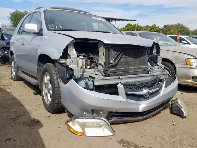 2HNYD188X2H512316 - 2002 ACURA MDX TOURIN SILVER photo 1