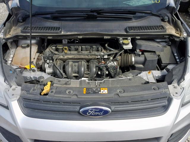 1FMCU0F73DUC87852 - 2013 FORD ESCAPE S SILVER photo 7