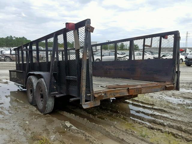 5FHUF1820YA000906 - 2001 UTILITY TRAILER BLACK photo 3