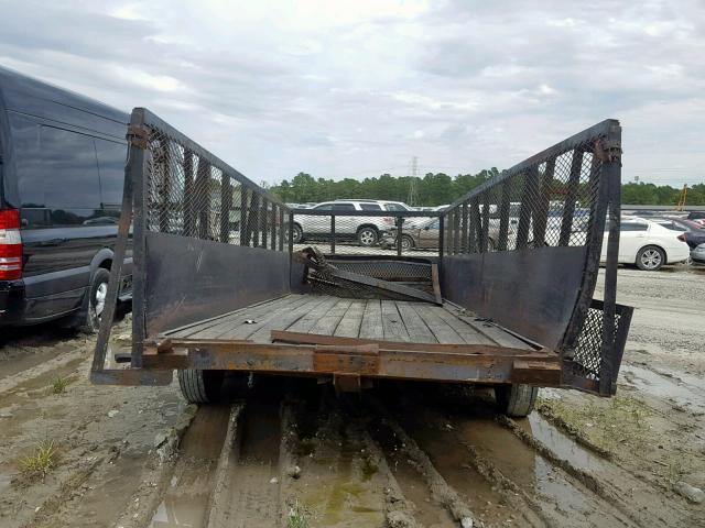 5FHUF1820YA000906 - 2001 UTILITY TRAILER BLACK photo 9