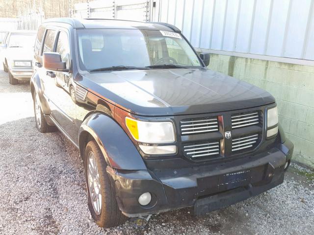 1D8GT58627W726964 - 2007 DODGE NITRO R/T BLACK photo 1