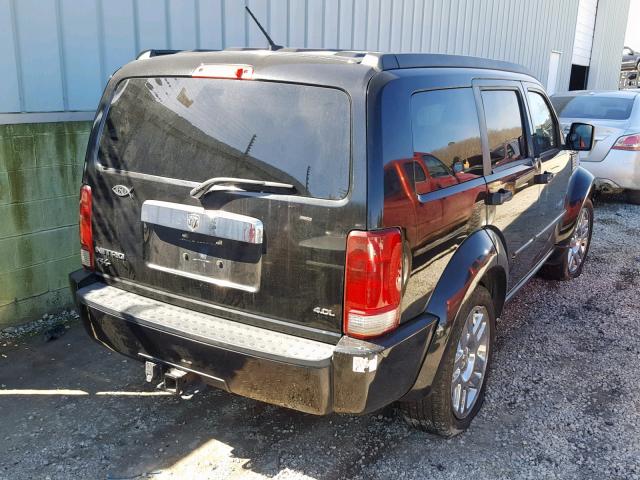 1D8GT58627W726964 - 2007 DODGE NITRO R/T BLACK photo 4