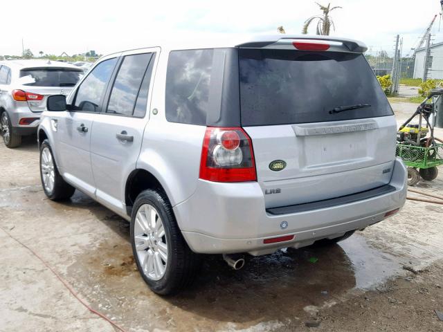 SALFT2BN2AH190207 - 2010 LAND ROVER LR2 HSE TE SILVER photo 3