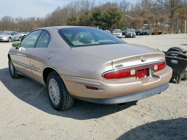 1G4GD2211S4733489 - 1995 BUICK RIVIERA GOLD photo 3